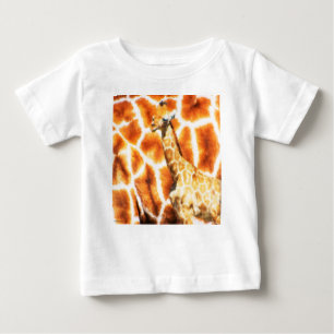 Camiseta De Bebé Baby Giraffe