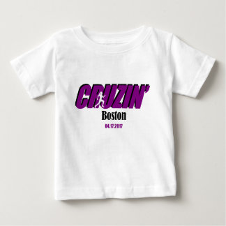 Camiseta De Bebé Baby Girl Cruzin Boston
