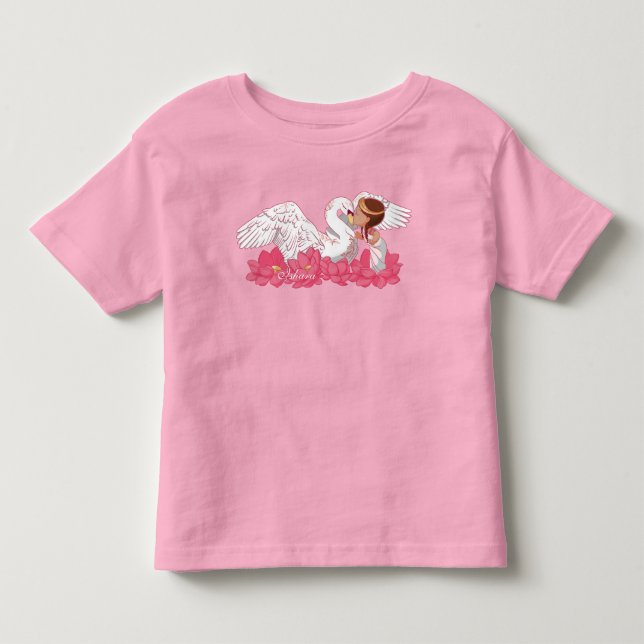 Camiseta De Bebé Baby Girl Saraswati with her White Swan (Anverso)