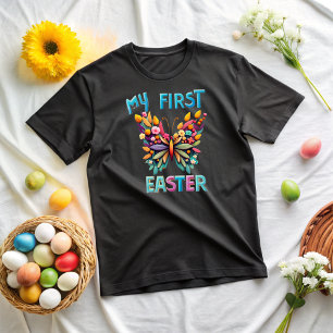 Camiseta De Bebé Baby Girl's First Easter