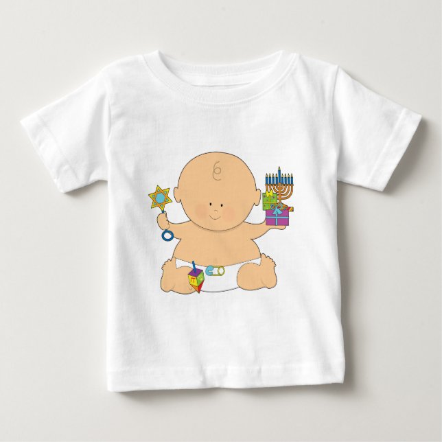 Camiseta De Bebé Baby Hanukkah (Anverso)