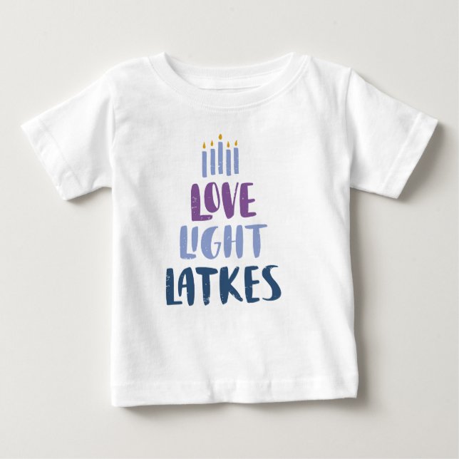 Camiseta De Bebé baby Hanukkah (Anverso)