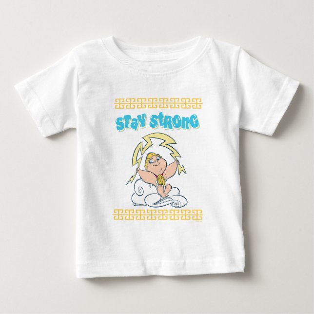 Camiseta De Bebé Baby Hercules - Stay Strong Baby T-Shirt (Anverso)