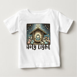 Camiseta De Bebé Baby Jesus : Holy Light: Sacred Light