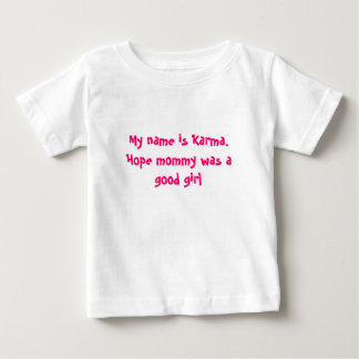 Camiseta De Bebé Baby Karma