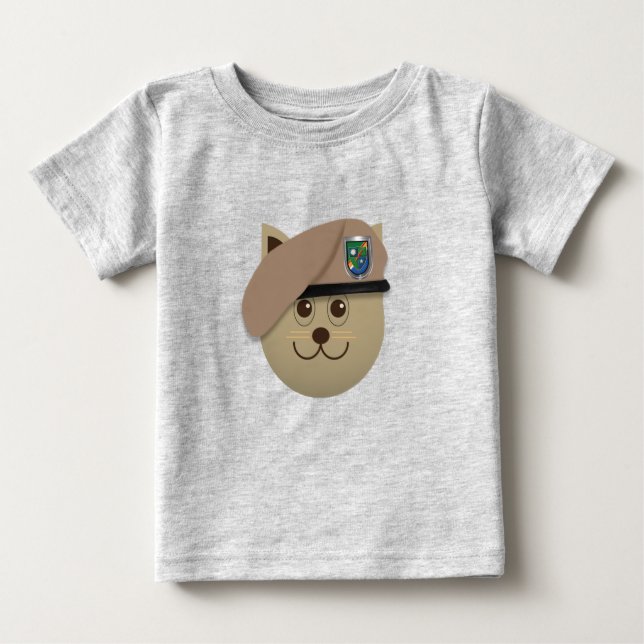 Camiseta De Bebé Baby Kitten Ranger (Anverso)