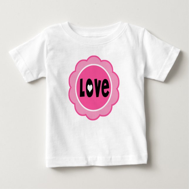 CAMISETA DE BEBÉ BABY LOVE T-SHIRT (Anverso)