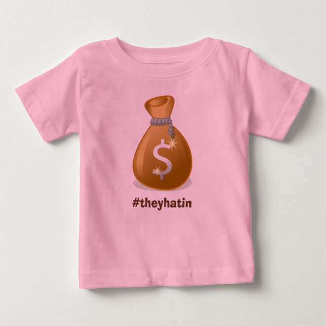Camiseta De Bebé Baby Moneybags (Anverso)