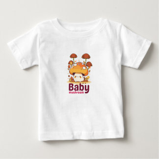Camiseta De Bebé Baby Mushroom