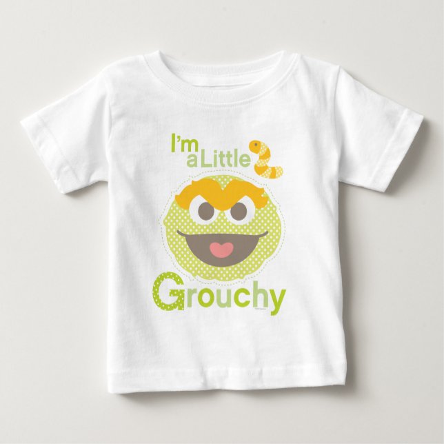 Camiseta De Bebé Baby Oscar Grouchy (Anverso)