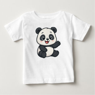 Camiseta De Bebé Baby Panda