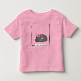 Camiseta De Bebé Baby Pygmy Hippo - Goodnight Little Princess