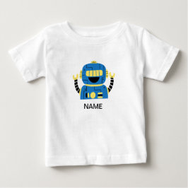 Camiseta De Bebé Baby Robot