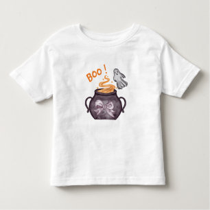 Camiseta De Bebé Baby Shower de Halloween de la casa fantasma