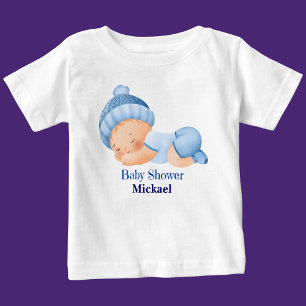Camiseta De Bebé Baby Shower personalizado