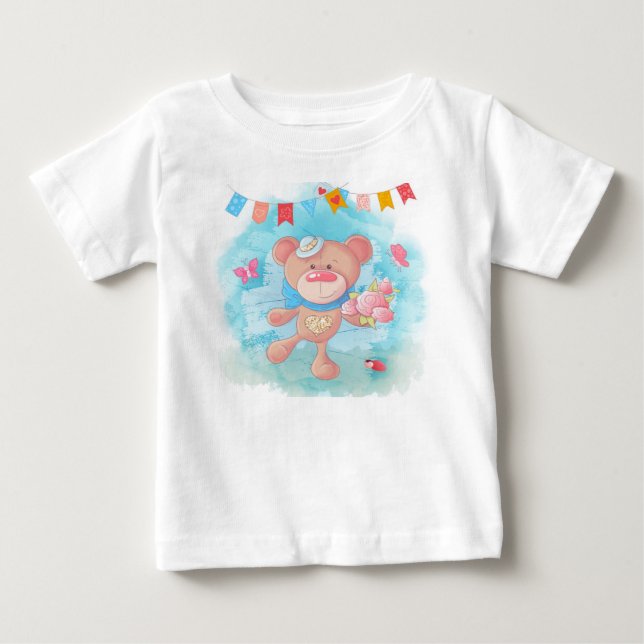 Camiseta De Bebé Baby T-Shirt (Anverso)