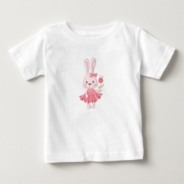 Camiseta De Bebé Baby T-Shirt (Anverso)