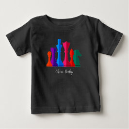 Camiseta De Bebé Baby T-Shirt Chess