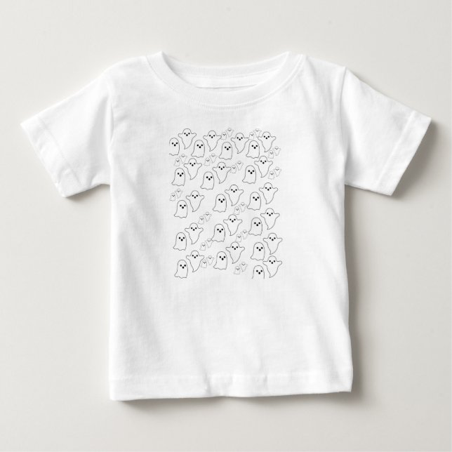 Camiseta De Bebé Baby T-Shirt Halloween (Anverso)