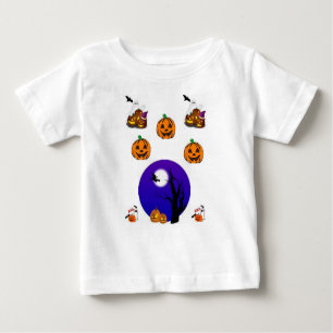 Camiseta De Bebé Baby T-Shirt Halloween
