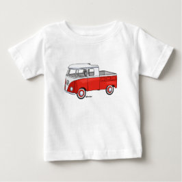 Camiseta De Bebé Baby t-shirt met vintage pickup trapauto