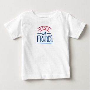Camiseta De Bebé Baby Tee - Celebración francesa Arte de la Torre E