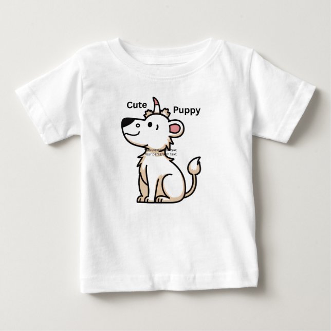 Camiseta De Bebé Baby Tshirt (Anverso)