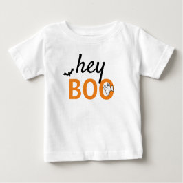 Camiseta De Bebé Baby TShirt - hey BOO Ghost / Bats