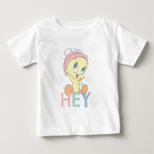 Camiseta De Bebé Baby TWEETY™ Hey Nieve (Anverso)