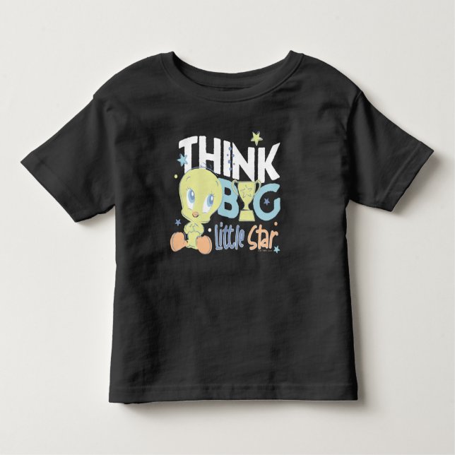 Camiseta De Bebé Baby TWEETY™ - Think Big Little Star (Anverso)