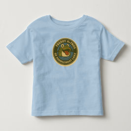 Camiseta De Bebé Baby's Tee Freddy Frog Tee del lago Paddleboat