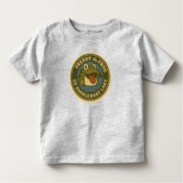 Camiseta De Bebé Baby's Tee Freddy Frog Tee of Paddleboat Lake