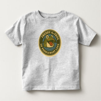 Camiseta De Bebé Baby's Tee Freddy Frog Tee of Paddleboat Lake