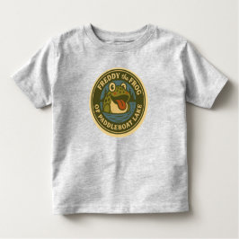 Camiseta De Bebé Baby's Tee Freddy Frog Tee of Paddleboat Lake