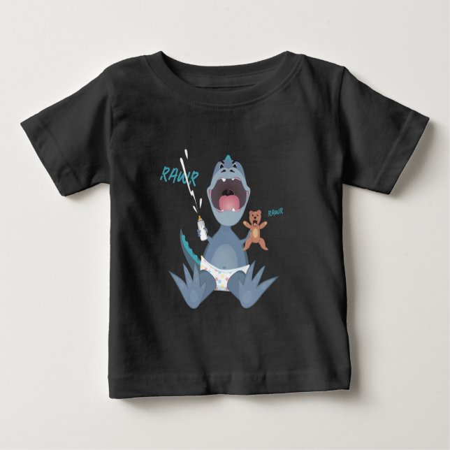 Camiseta De Bebé Babysaurus (Anverso)