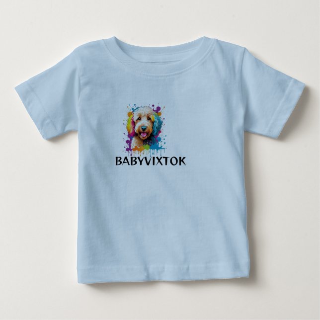 CAMISETA DE BEBÉ BABYVIXTOK (Anverso)