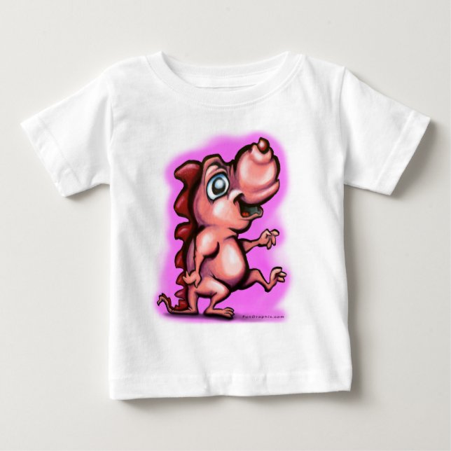 Camiseta De Bebé BabyZilla (Anverso)