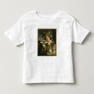 Camiseta De Bebé Bacchus (aceite en lona)