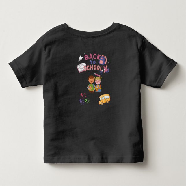 Camiseta De Bebé back to school (Reverso)