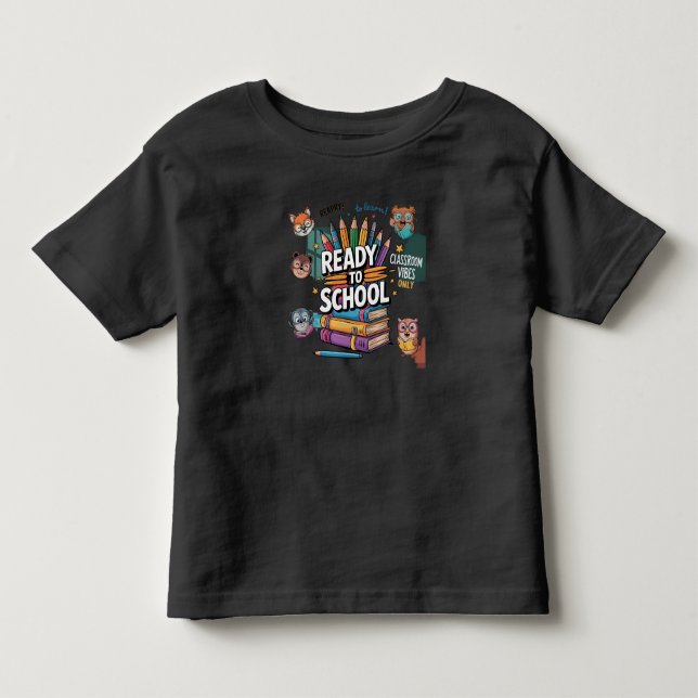 Camiseta De Bebé Back to School (Anverso)