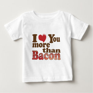 Camiseta De Bebé Bacon Lover Tshirt