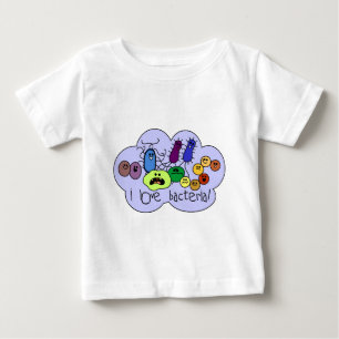 Camiseta De Bebé Bacterias del amor