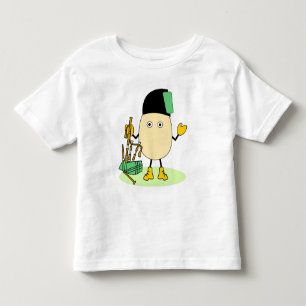 Camiseta De Bebé Bagpipe Egghead