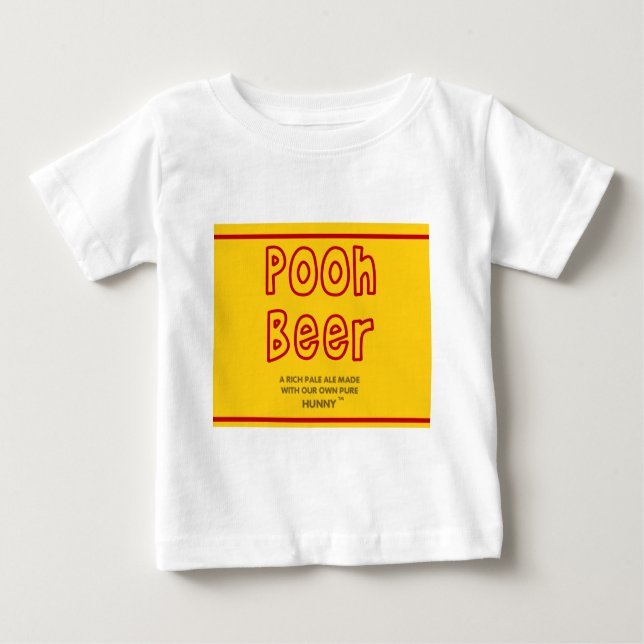 Camiseta De Bebé Bah cerveza (Anverso)