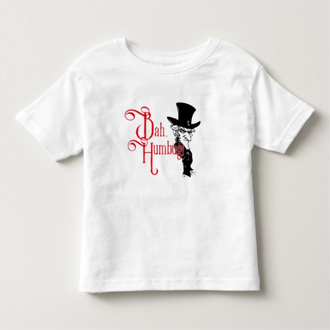 Camiseta De Bebé Bah Humbug Scrooge Essential T-Shirt (Anverso)
