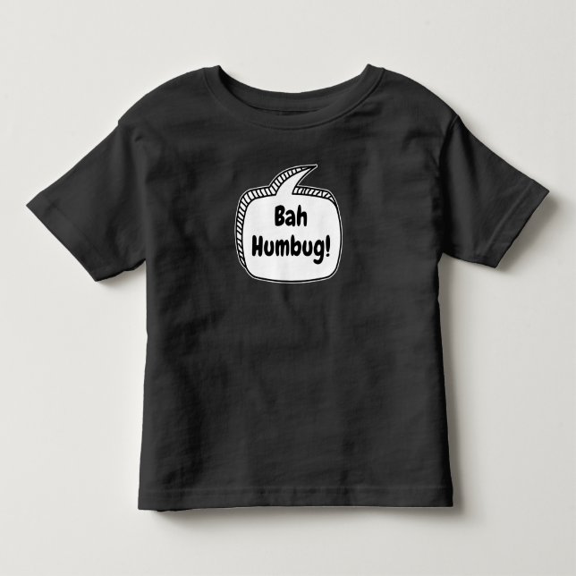 Camiseta De Bebé ¡Bah, tonterías! Burbuja de diálogo (Anverso)