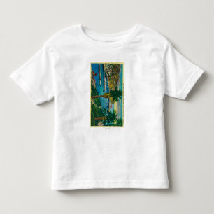 Camiseta De Bebé Bahía de Avalon, isla de Santa Catalina del