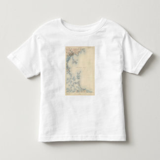 Camiseta De Bebé Bahía de Boston, Massachusetts
