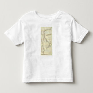 Camiseta De Bebé Bahía de Delaware compuesta, río