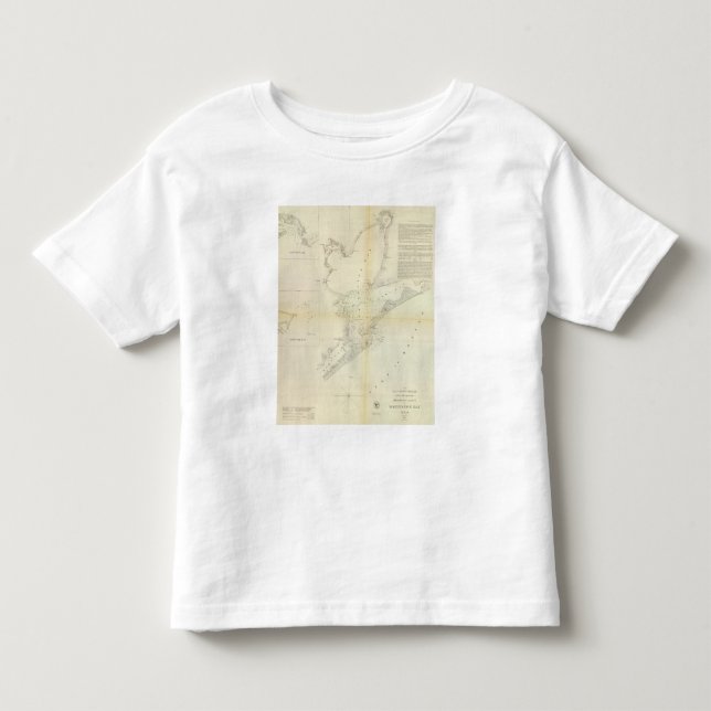 Camiseta De Bebé Bahía de Galveston, Tejas (Anverso)